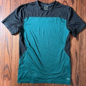 Champion DuoDry Green and Black Athletic Shirt